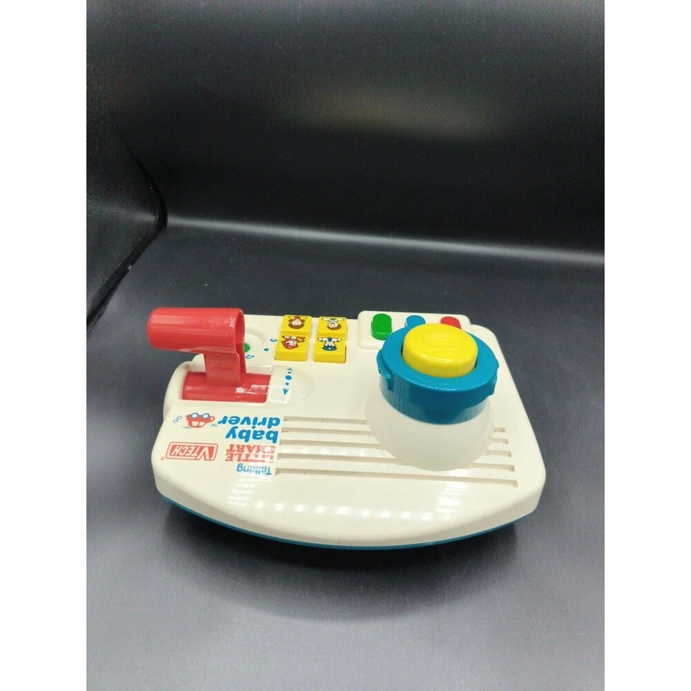 Vtg V-Tech Talking Little Smart Baby Driver Tested Works